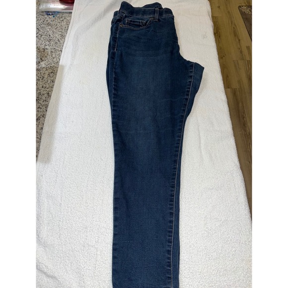 Gloria Vanderbilt All Around Slim Blue Jeans Women's Size 12 Stretch - Picture 13 of 14